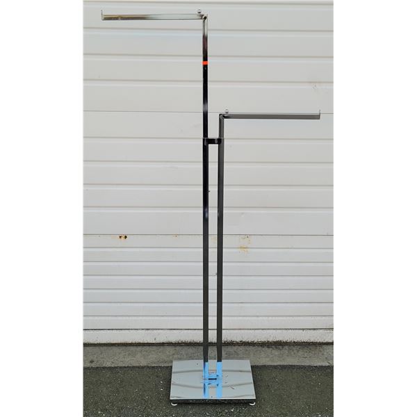 Floorstanding 2-Way Clothing Rack