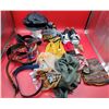 Image 1 : Accessory Lot w/ Tommy Hilfiger Belt, Assorted Scarves, Leather Hat, & More