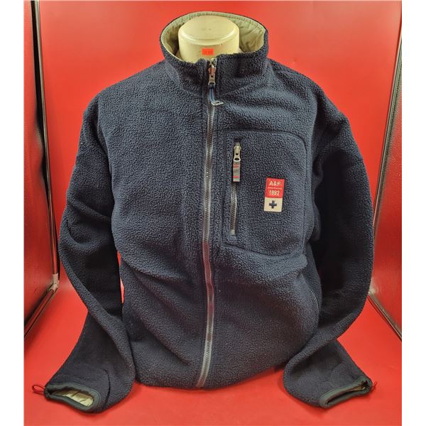 Abercrombie & Fitch Stand Collar Fleece Sweater