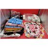 Image 1 : Lot of Assorted Linens & Yarn