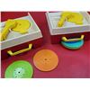 Image 2 : 2 1970s Fisher-Price Music Box Record Players