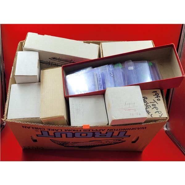 Lot of Sports/Trading Card Boxes & Protectors