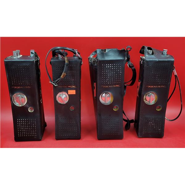 4 VTG Realistic CB Transceivers