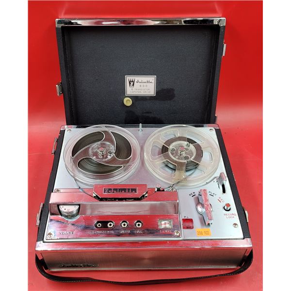 Juliette Reel-to-Reel Tape Recorder