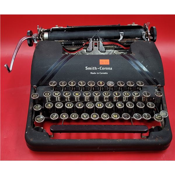 Smith-Corona Typewriter Made in Canada