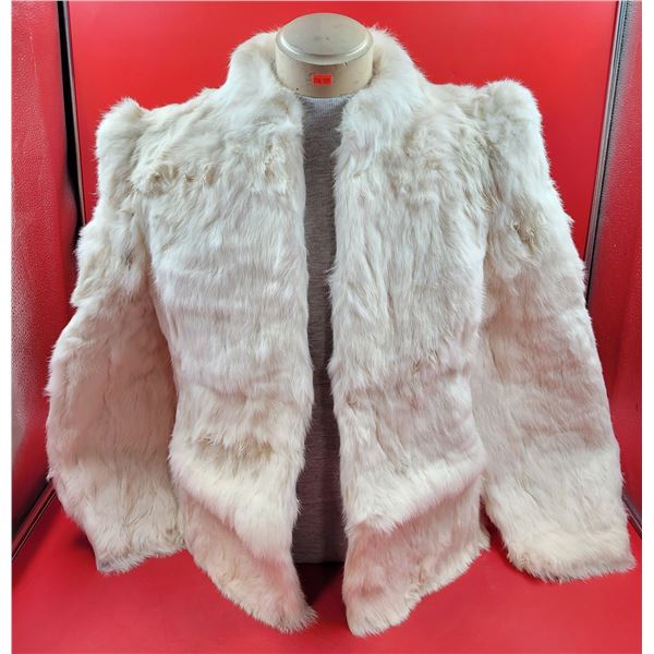 Opera Rabbit Fur Coat Made in Korea