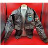 Image 1 : VTG Leather Aviation Jacket