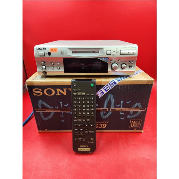 Sony MDS-S39 Minidisc Deck