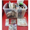 Lot of Material & Sewing Supplies