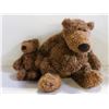 Image 1 : VINTAGE GUND "SCHLEPP" PLUSH BEARS- SET OF 2