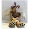 Image 1 : VINTAGE HANDCRAFTED "ANGEL BEAR" PLUSH TOY