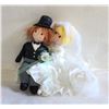 Image 1 : VINTAGE RUSS BERNIE "BRIDE & GROOM" DOLL ON SWIN