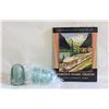 Image 1 : VINTAGE CP RAIL ELECTRICAL INSULATORS (2) & BOOK