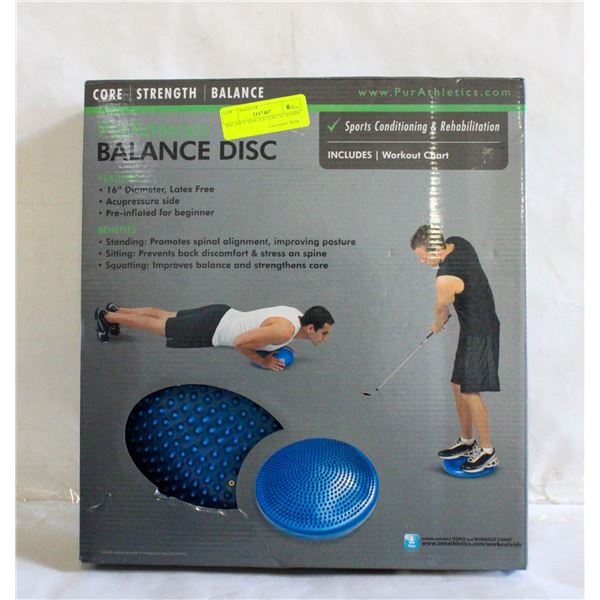BALANCE DISK & EXERCISE BANDS