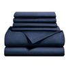 Image 1 : NEW ROOTS HOME 6PC SHEET SET BLUE QUEEN SIZE