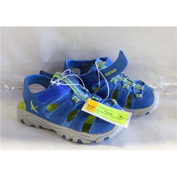 EDDIE BAUER SIZE 13 BLUE KIDS SANDALS