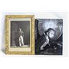 Image 1 : VINTAGE "THE TIBETANS" BOOK/CARVED PICTURE FRAME