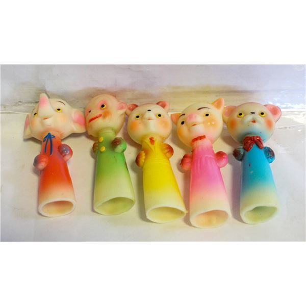 VINTAGE 1950'S FINGER PUPPETS