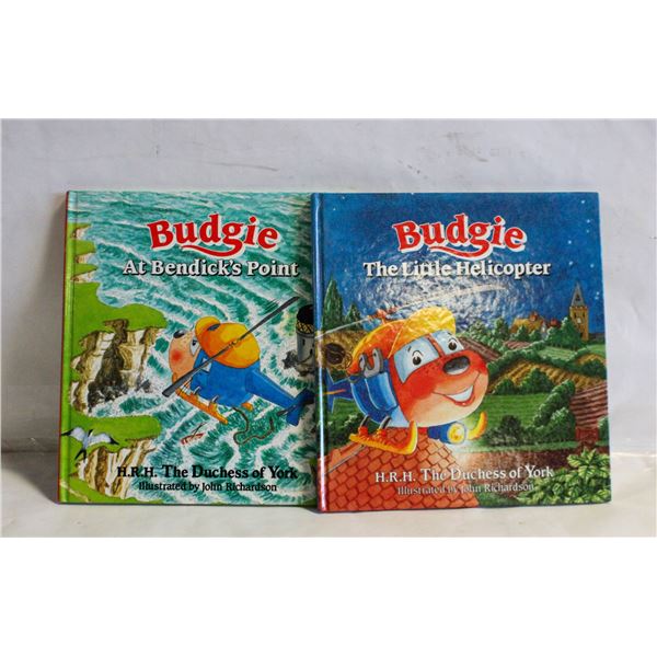 BOOKS- "BUDGIE THE LITTLE HELICOPTER"- 2 BOOK SE
