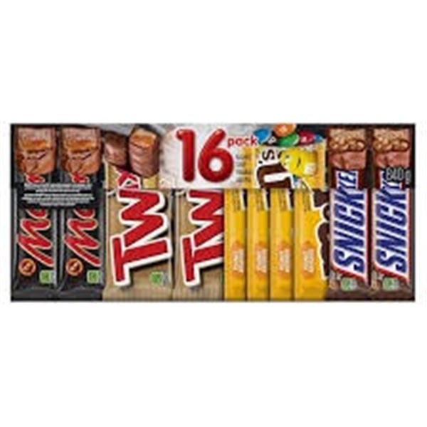 NEW REPACK15 FULL SIZED BARS M&MS SNICKERS MARS TW