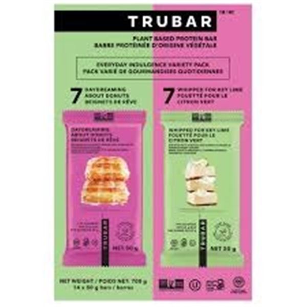 NEW REPACKED 13 X 50G TRUBAR VARIETY PACK