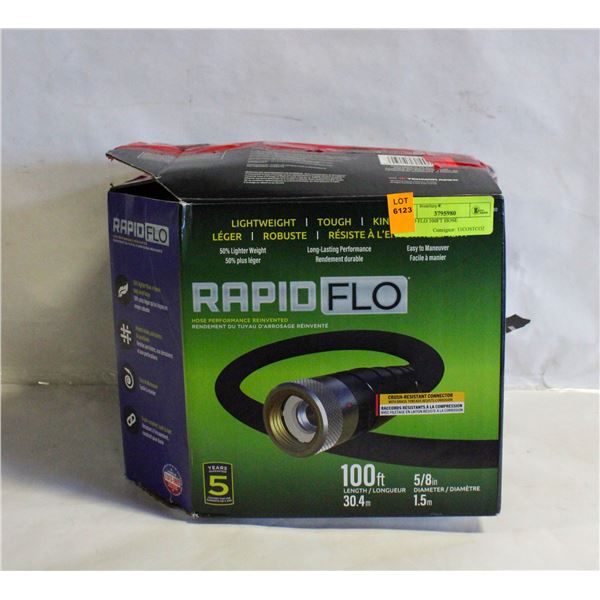 RAPID FLO 100FT HOSE