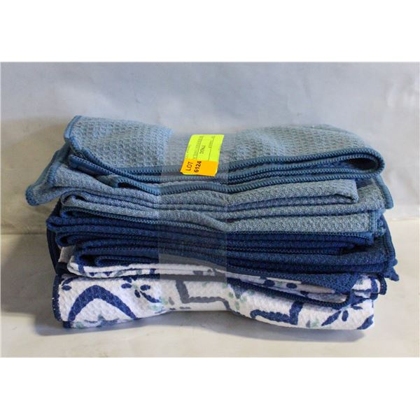 8PK MICROFIBER TOWEL KIT
