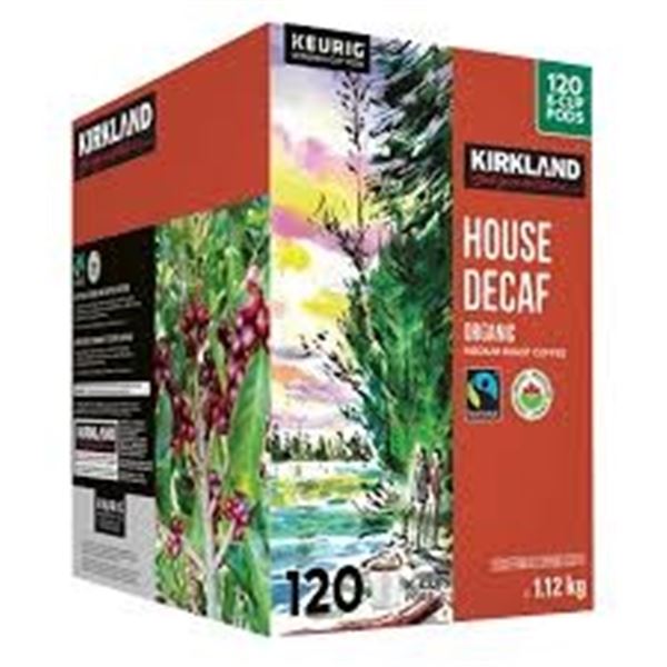 NEW 119 K CUPS KIRKLAND SIGNATURE MEDIUM DECAF
