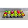 Image 1 : 18 COLOR GOLF BALLS