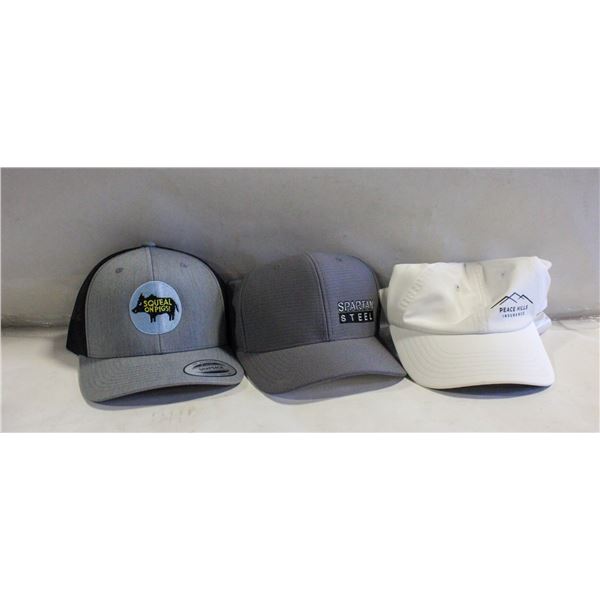 3 GREY HATS TRAVIS MATHEW/EGA
