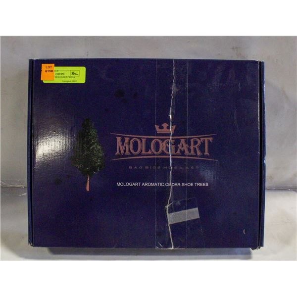 NEW IN BOX MOLOGART CEDAR SHOE TREES