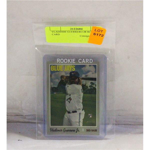 VLADIMIR GUERRERO JR ROOKIE CARD