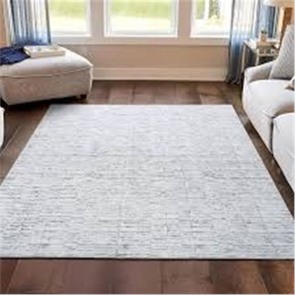 NEW WYATT & ASH MACHINE WASHABLE AREA RUG 6 X 9FT