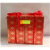 Image 1 : RED DECORATIVE BOXES X2