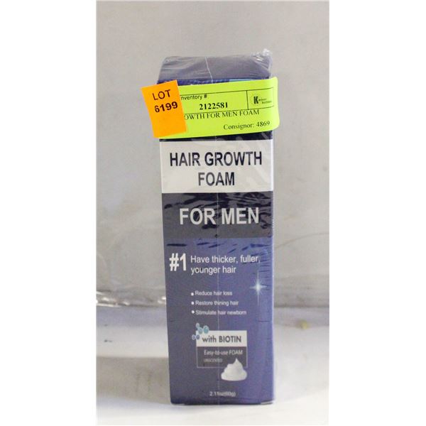 HAIR GROWTH FOR MEN FOAM