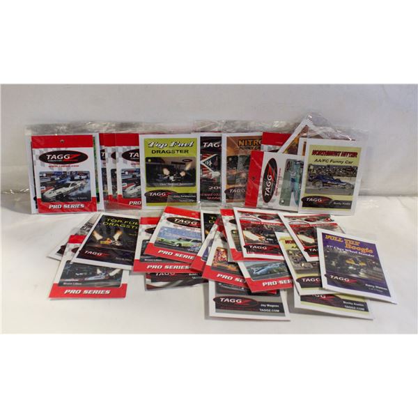 OVER 50 TAGGZ RACING COLLECTOR CARDS