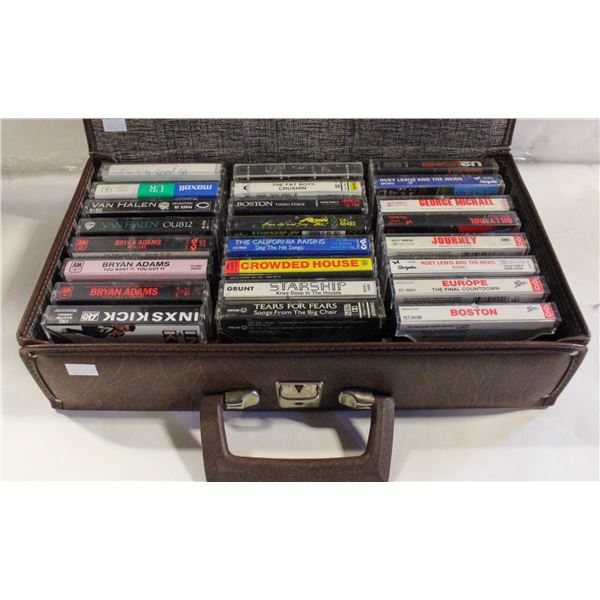 BOX OF CASSETTE TAPES