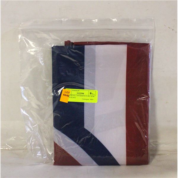 MONTREAL CANADIENS FLAG NEW IN PACKAGE