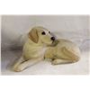 Image 1 : 1984 GOLDEN LAB DOG SANDICAST SCULPTURE,