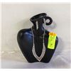 Image 1 : JEWELRY DISPLAY WITH  NECKLACE AND EARRINGS SET