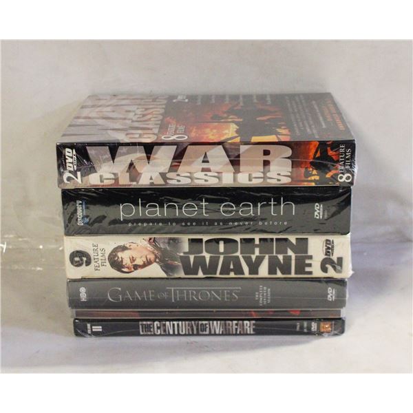SEALED DVD BOX SETS PLANET EARTH