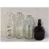 Image 1 : BOX OF VTG MILK BOTTLES & OTHER BOTTLES