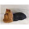 Image 1 : 1982 YORKSHIRE TERRIOR DOG SANDICAST SCULPTURE,
