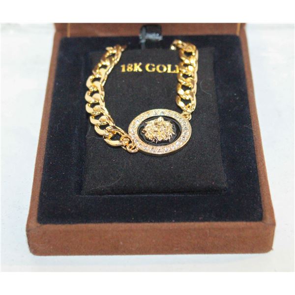 REPLICA VERSACE GOLD TONED BRACELET