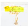 Image 1 : ROZZA C.Z. SQUARE SHAPE PENDANT NECKLACE
