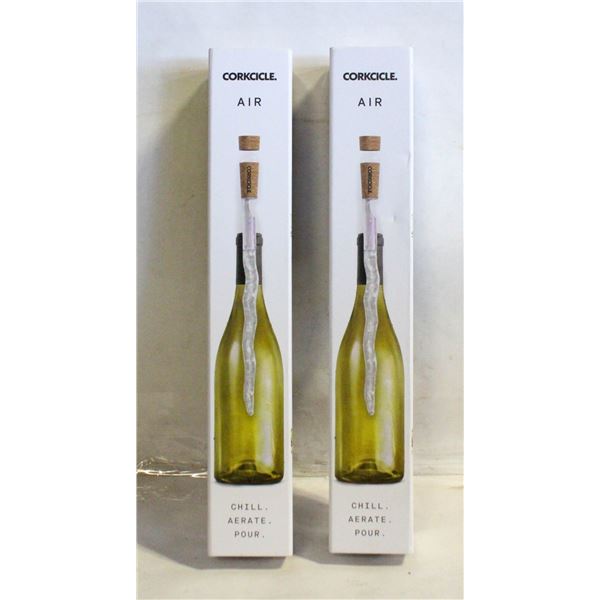 (2) CORKCICLE WINE CORKS