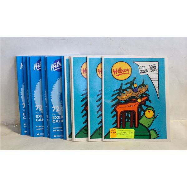 20 HILROY NOTE BOOKS