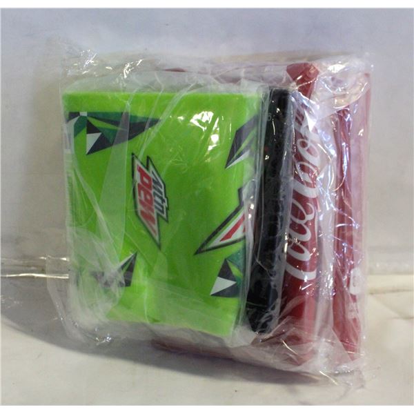 (4) BEER COVER - POP FLAVORS