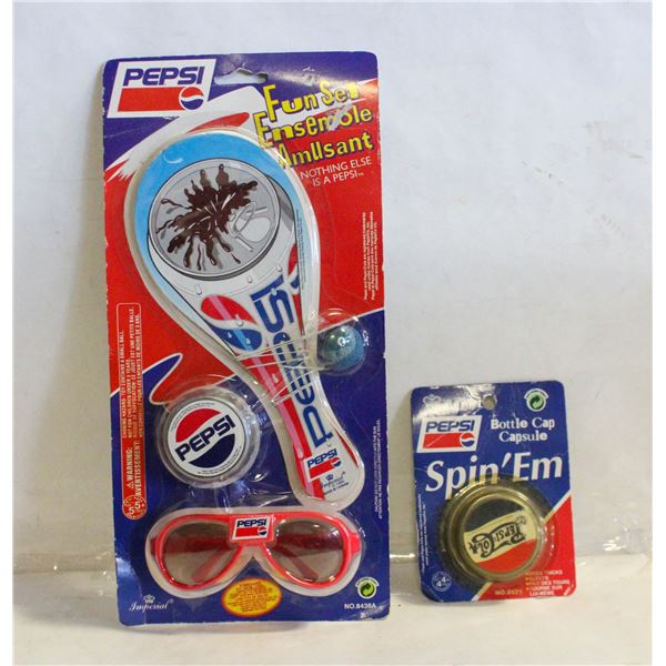 2 UNOPENED PEPSI COLLECTORS PRODUCTS