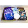 Image 1 : BOX OF BATH AND BEAUTY PRODUCTS
